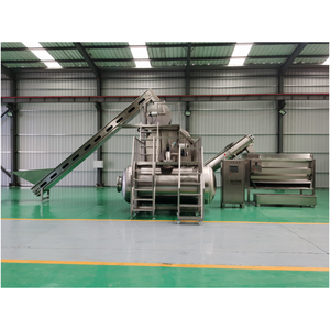 <span class=keywords><strong>3</strong></span> में 1 आलू पीलिंग और कटिंग मशीन कोर पीएलसी घटकों इंजन के साथ टमाटर और मीठा आलू भाप छीलिंग मशीन - Product Image 1