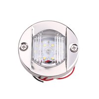 Feu de coque Xiamen Sunshine Marine 304 SS 12VDC 2.2W 2NM, feu de navigation pour yacht, lampe de coque pour bateau/yacht/kayak/accessoire nautique