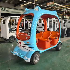 Carritos de Golf Eléctricos Económicos, Carrito de Golf Mini Tiger de 4 Plazas con Diseño de Dibujos Animados - Product Image 5