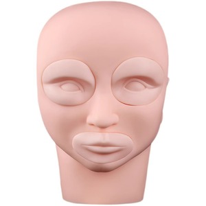 Tête de Mannequin 3D en Silicone pour la pratique du maquillage Permanent, pour les sourcils et les lèvres, formation au Microblading - Product Image 1