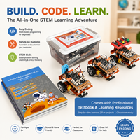 Kit de Chasis de Coche Robótico Educativo de Programación para Proyectos STEM Interesantes en el Aula Europea, para Estudiantes Escolares