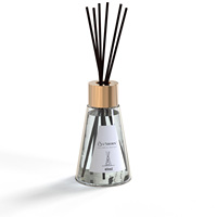Huile essentielle naturelle créative 50ml bouteille conique diffuseur de roseau ensemble de luxe cadeau de mariage