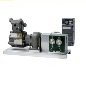 ปั๊มลูกสูบเดี่ยว Ns Precision Science รุ่น Np-S-1001  ข้อต่อหน้าแปลนสแตนเลส 304  ขนาด 1 นิ้ว  พร้อมมอเตอร์ไฟฟ้า - Product Image 2