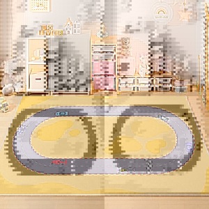 Dòng mới trang trí phòng trẻ em phòng ngủ nhà đọc khu vực bò Thảm mùa đông - Product Image 6