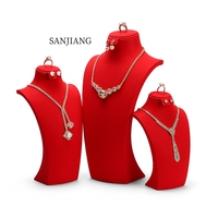 Support de présentation de style européen pour bijoux, colliers, conteneur pour vitrine
