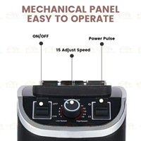 Zware professionele sapcentrifuge en blender 4500W 2-in-1