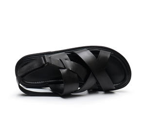 Sandalias de Playa para Hombre, de Cuero Vacuno, Clásicas, Modernas, Casuales, Transpirables, Ligeras, para Exteriores - Product Image 5