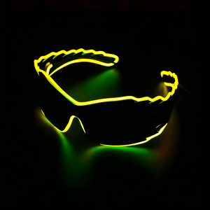 Đảng mới dẫn ánh sáng kính cá tính xu hướng Đảng <span class=keywords><strong>Flash</strong></span> Đảng kính sáng tạo quirky neon ánh sáng kính mát ăn mặc Kính - Product Image 6