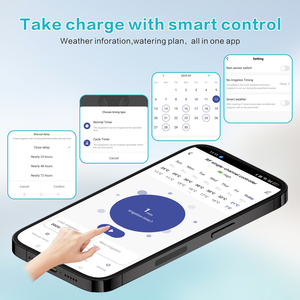 <span class=keywords><strong>RF</strong></span> Từ Xa Nước Hẹn Giờ Brass Đầu Cho Thông Minh Vòi Vòi Hẹn Giờ Thủy Lợi Tự Động Hệ Thống Điều Khiển Cho Vườn Tưới Nước - Product Image 3