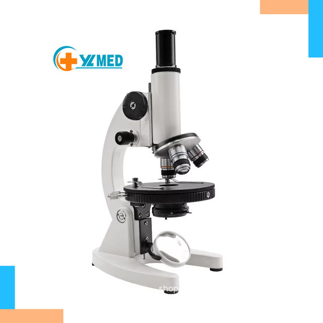 Vertical Tube Students Easy Operate Monocular Biological Microscope XSP 100X for Colleges CE/ISO