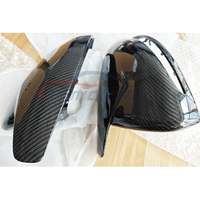 Coques de rétroviseurs en fibre de carbone pour Mercedes Benz W205 W238 W213 W222, style à ajouter