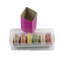 Boîte d'emballage alimentaire jetable en plastique PET transparente carrée, avec gaufrage/vernissage, pour sandwichs, salades, chips, aliments en conserve