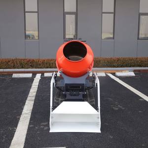 Mini máquina mezcladora de hormigón Ce Epa, precio de máquina mezcladora de hormigón pequeña sobre orugas de carga automática, microhormigonera diésel, volquete de pista - Product Image 3