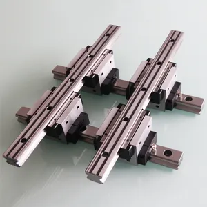 Bloco de guia linear para impressora 3D, trilho linear com ângulo de transporte, peças CNC, bloco deslizante transversal