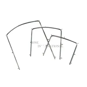 Kit de barrage en acier inoxydable et caoutchouc de haute qualité de 18 pièces avec 15 pinces et 3 cadres petite source d'alimentation manuelle moyenne et grande - Product Image 1