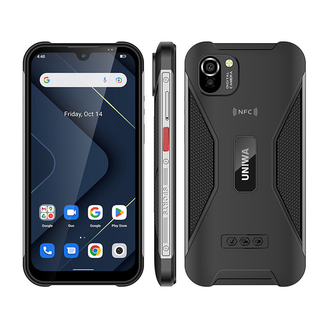 UNIWA 555 Telefon 5.7 Inch 3GB / 32GB Celulares Original IP54 Waterproof NFC Rugged Smartphone