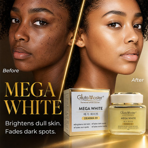 Creme Facial Hidratante Gluta Master 50g, Clareia Manchas Escuras, Manchas Solares e Marcas de Acne, Creme Hidratante que Melhora o Tom de Pele Opaca - Product Image 2