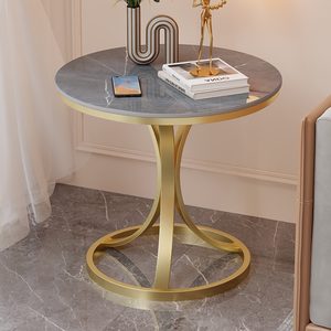 Vintage Rectangle Modern Light Side <strong>Table</strong> with Metal Frame <strong>for</strong> Living Room and Bedroom Sofa Cabinet <strong>Small</strong> Coffee <strong>Table</strong> <strong>Corner</strong> - Product Image 4