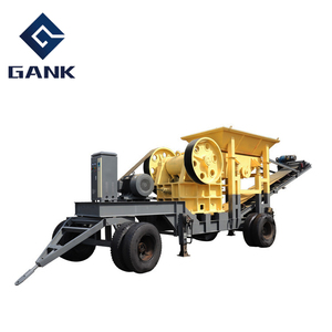 Pe400x600 DIESEL Máy Nghiền hàm thực vật-Điện thoại di động máy nghiền đá với rung màn hình - Product Image 5