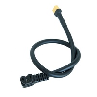 كابل شحن بطارية ليثيوم عالي الطاقة وسريع الشحن مع سلك PVC 10AWG وموصلات XT90 ذكر-أنثى وقابس طاقة IEC C13 C14