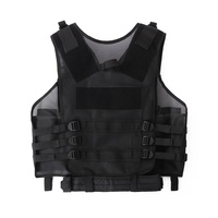 Gilet tactique anti-coup personnalisé imperméable multifonctionnel équipement de plein air fermeture éclair amphibie maille sac de poitrine