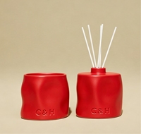 Diffuseur à bâtonnets en céramique moderne, sans parabène, 180 ml, en gros, sous marque privée, emballé, luxe, pour la maison, le bureau, cadeau