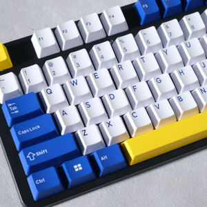 Clavier portable 60% filaire pour bureau/jeux, touches à interrupteurs bleus, pour ordinateur portable/PC, clavier mécanique portable 60% pour jeux - Product Image 1