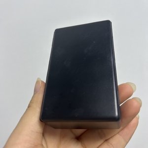 Petit boîtier en plastique <span class=keywords><strong>noir</strong></span> 2025 Offre Spéciale mini boîte de jonction trou personnalisé connecteur de fil boîtier électronique 92*58*32mm - Product Image 4