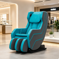 Sillón de Masaje con Compresión Caliente, Reclinable de Cuero Shiatsu, OEM ODM, Clásico, Gravedad Cero, Colores Disponibles, Sofá de Masaje