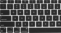 Capuchons de touches de clavier complets pour MacBook Air 13 pouces A2337 M1 (sortie 2020)