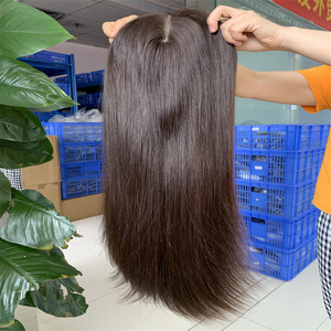 <span class=keywords><strong>Pelo</strong></span> humano remy de 18 pulgadas, base de seda <span class=keywords><strong>balayage</strong></span> marrón con 150% de densidad, trama de piel invisible <span class=keywords><strong>en</strong></span> la espalda, superventas - Product Image 2