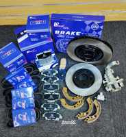 Rotor de Disco de Freno Delantero y Trasero Bilusi para Toyota COROLLA AE 89~93 4351212460 43512-12460