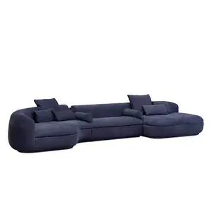 Modern Comfortable Large Sectional Fabric Sofa Modular Design Couch Living Room Furniture Corner Sofa