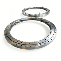Roulement de rotation à triple rangée de rouleaux à engrenages internes pour usage industriel, support rotatif de grand diamètre, fabricant, 2200 mm