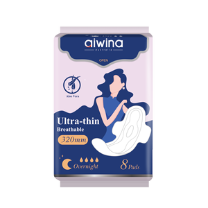 Aiwina all'ingrosso assorbenti igienici a buon mercato traspirante <span class=keywords><strong>economico</strong></span> ultra sottile super morbido tovagliolo sanitario produttore mutandine da donna - Product Image 3