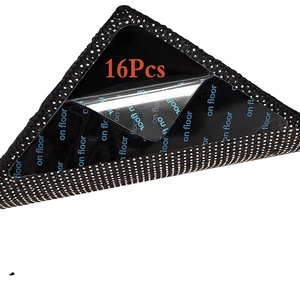 4 Uds. Accesorios de pinza para alfombras resistentes antideslizantes lavables de tamaño personalizado almohadillas triangulares reutilizables de 1MM - Product Image 6