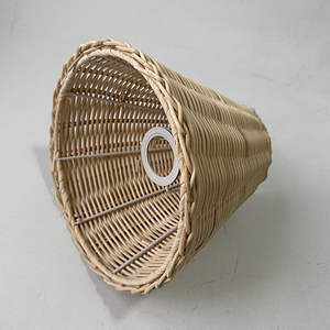 Tùy chỉnh thực hiện Chụp đèn đế chế hình handwoven rơm tự nhiên Việt Nam mây Đèn bóng râm - Product Image 4
