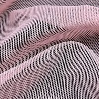 Tissu en maille extensible uni ultra-fin respirant 20D 60GSM pour vêtements de sport, hauts, chemisiers et robes pour femmes, design personnalisé