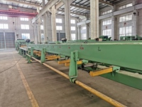 Ligne de découpe automatique de bobines d'acier contrôlée par PLC Rbqlty, machine de découpe transversale pour le traitement des métaux, haute sécurité, découpe 800-1800 mm