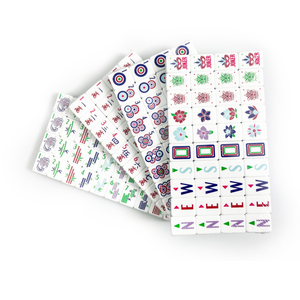 Stock in America-<b>Mahjong</b> American <b>Mahjong</b> Mini Travel <b>Set</b> Comes with Hand-Made Four-Layer Acrylic Foreign <b>Mahjong</b> Tiles in Stock - Product Image 6