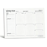 Agenda hebdomadaire Myway 2026 non daté 6x9 pouces – Bloc-notes de liste de tâches hebdomadaire avec calendrier et liste de tâches – Le compagnon idéal pour une organisation optimale