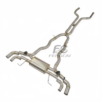 Système d'échappement Catback OEM Valvetronic en acier inoxydable pour BMW M550 M550i 4.4T G30 2017-2024, amélioration acoustique, ajustement direct