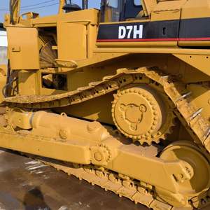 Bulldozer de orugas de 23.6 toneladas D6H D7R D8N en venta, pocas horas de uso, original de Japón, usado, CAT D7H, topadora de orugas de servicio pesado para proyectos mineros - Product Image 5