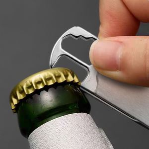 Torque Bottle Opener <b>Key</b> Ring Metal Portable Bottle Opener <b>Key</b> <b>Chain</b> with Custom Logo - Product Image 3