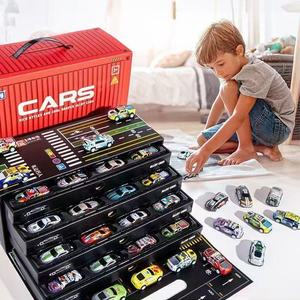 48 Coches <span class=keywords><strong>de</strong></span> Juguete <span class=keywords><strong>de</strong></span> Metal Fundido a Presión con <span class=keywords><strong>Caja</strong></span> Contenedora para Niños, Mini Vehículos <span class=keywords><strong>de</strong></span> Carreras, Regalo <span class=keywords><strong>de</strong></span> Fiesta, Mini Coche <span class=keywords><strong>de</strong></span> Juguete Metálico - Product Image 3