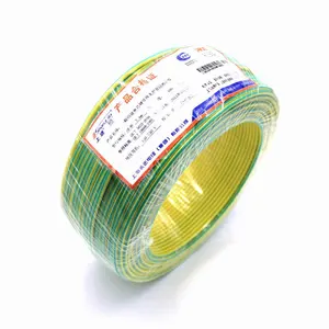4mm 6mm yellow green solar wire Housing Copper Electric Wire PVC Electrical Cable And Wire