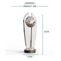 Fabricant chinois de trophées en métal pour la ligue des champions, trophée personnalisé pour les matchs de football et de basketball