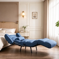 Fauteuil inclinable Kino pour salon, hôtel, gîte, projet commercial, personnalisable, minimaliste, vente en gros, chaises confortables en lin slub