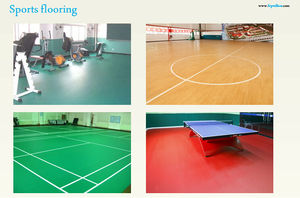 Tapis de sol en pvc avec court de <span class=keywords><strong>futsal</strong></span> intérieur et tapis de sol pour terrain de sport basketballbadminton panier en pvc sol sportif - Product Image 5