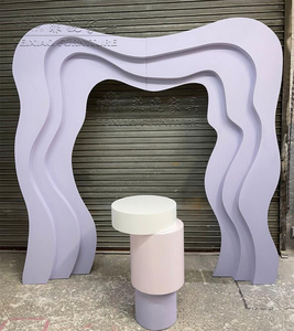 Arche 3D extérieure de fête de mariage pour la décoration de fond de grande activité de la mariée et du marié - Product Image 3